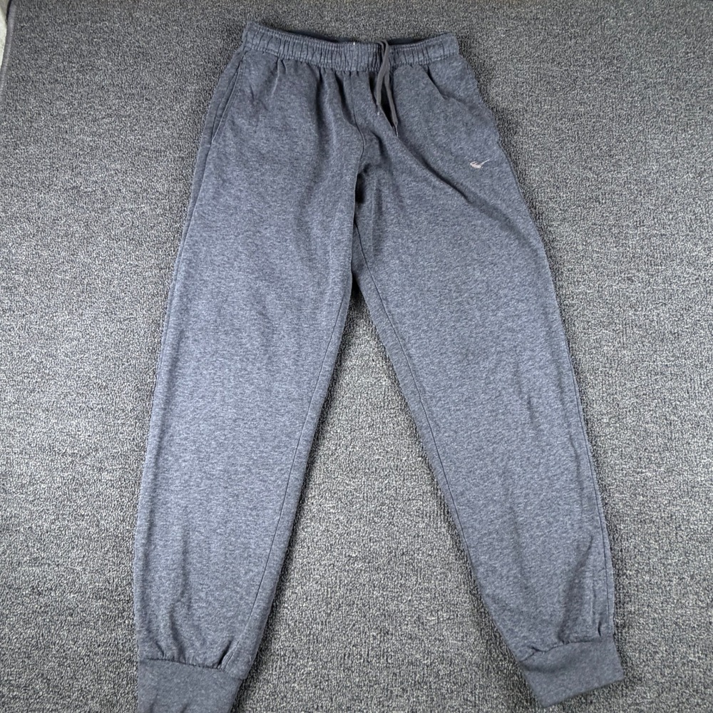 Everlast Sweatpants Mens Small Jogger Charcoal Gray Athletic Fleece EUC